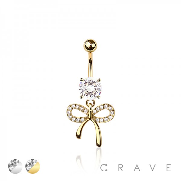 316L SURGICAL STEEL MULTI CZ RIBBON BELLY BUTTON NAVEL RING 316L SURGICAL STEEL MULTI CZ RIBBON BELLY BUTTON NAVEL RING